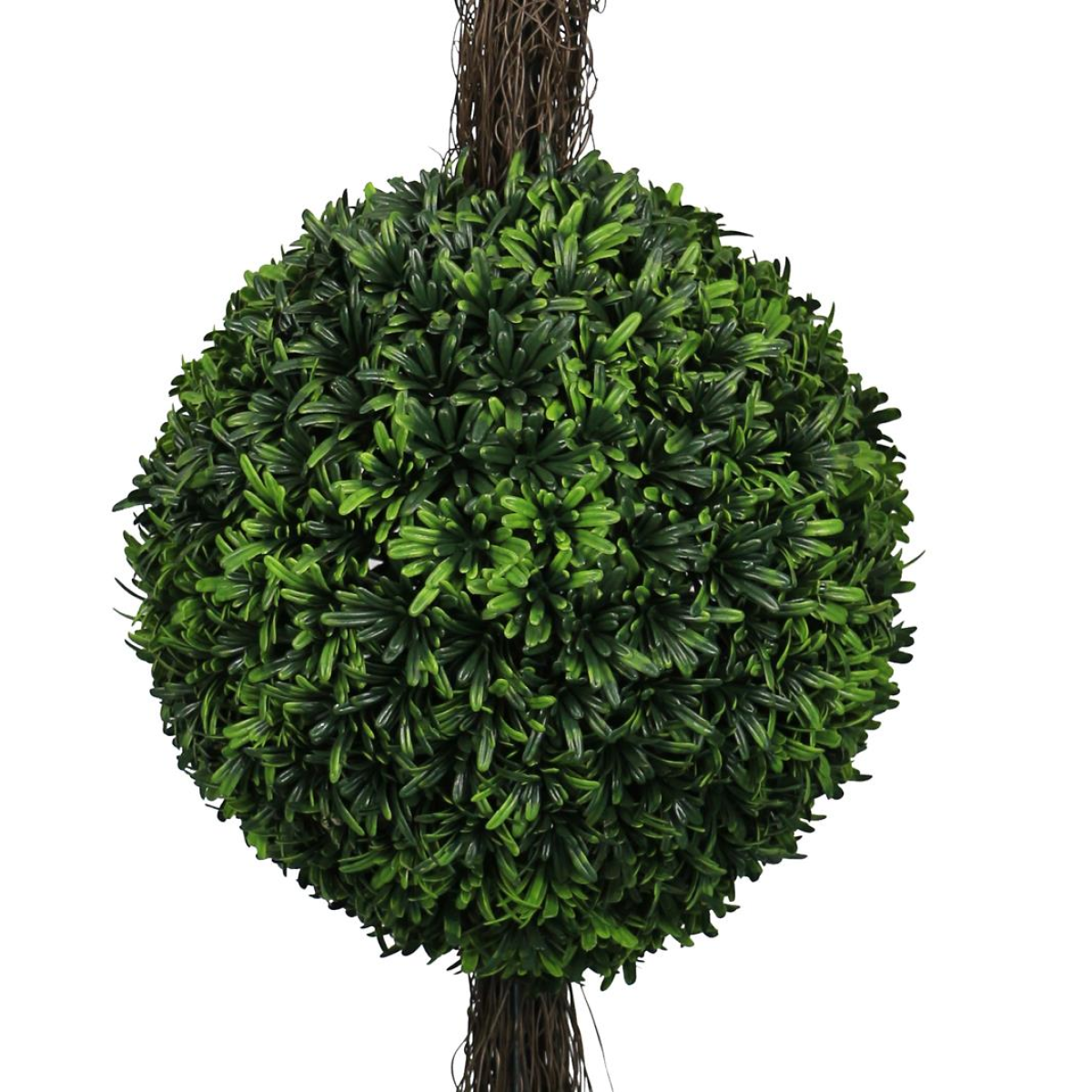90cm Podocarpus Double Ball Topiary Tree Artificial