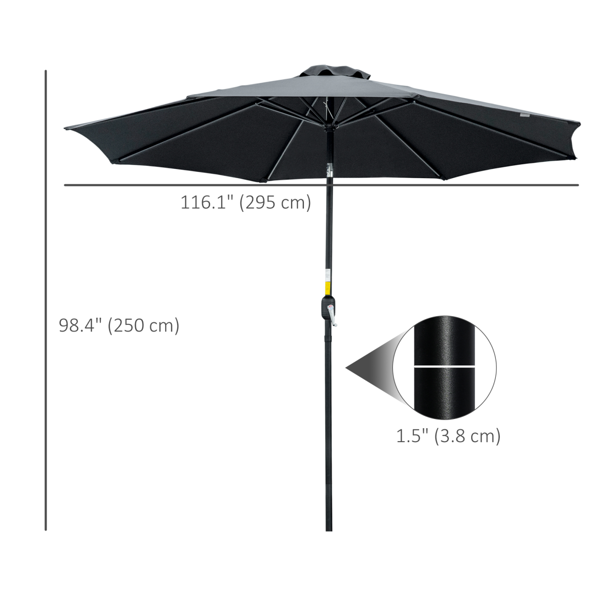 Wall Mounted Umbrella