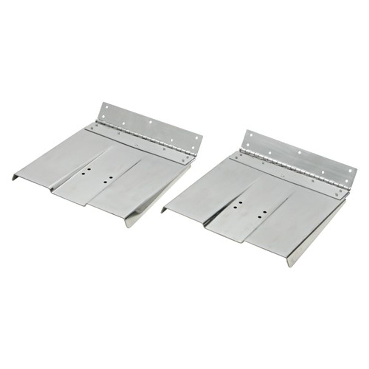 Uflex Stainless Steel Trim Tab Plates (12" x 9" / Per Pair) 4-47662