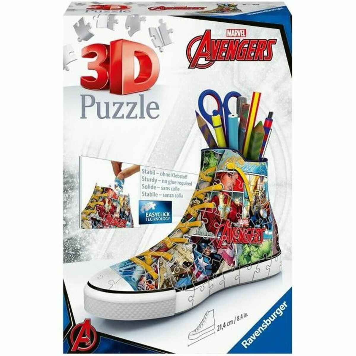 3D Puzzle Ravensburger Sneaker Avengers 108 Pieces