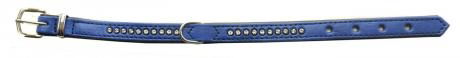 Nobby Dbl Bk Swarovski Crystal Training LBlue 12mmx200cm