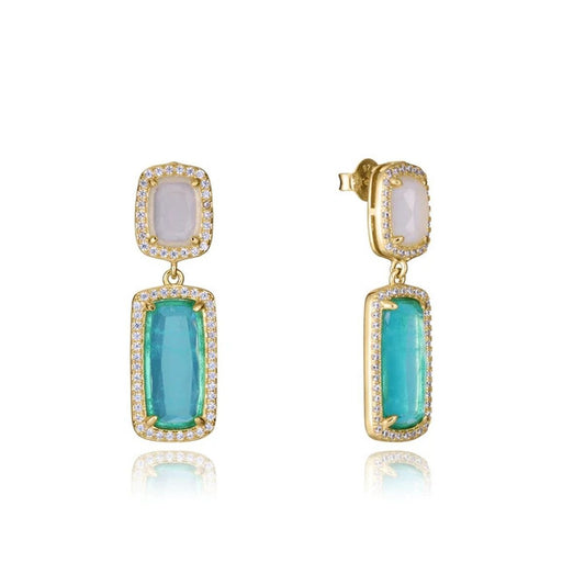 Ladies' Earrings Viceroy 2305E100-59 Turquoise