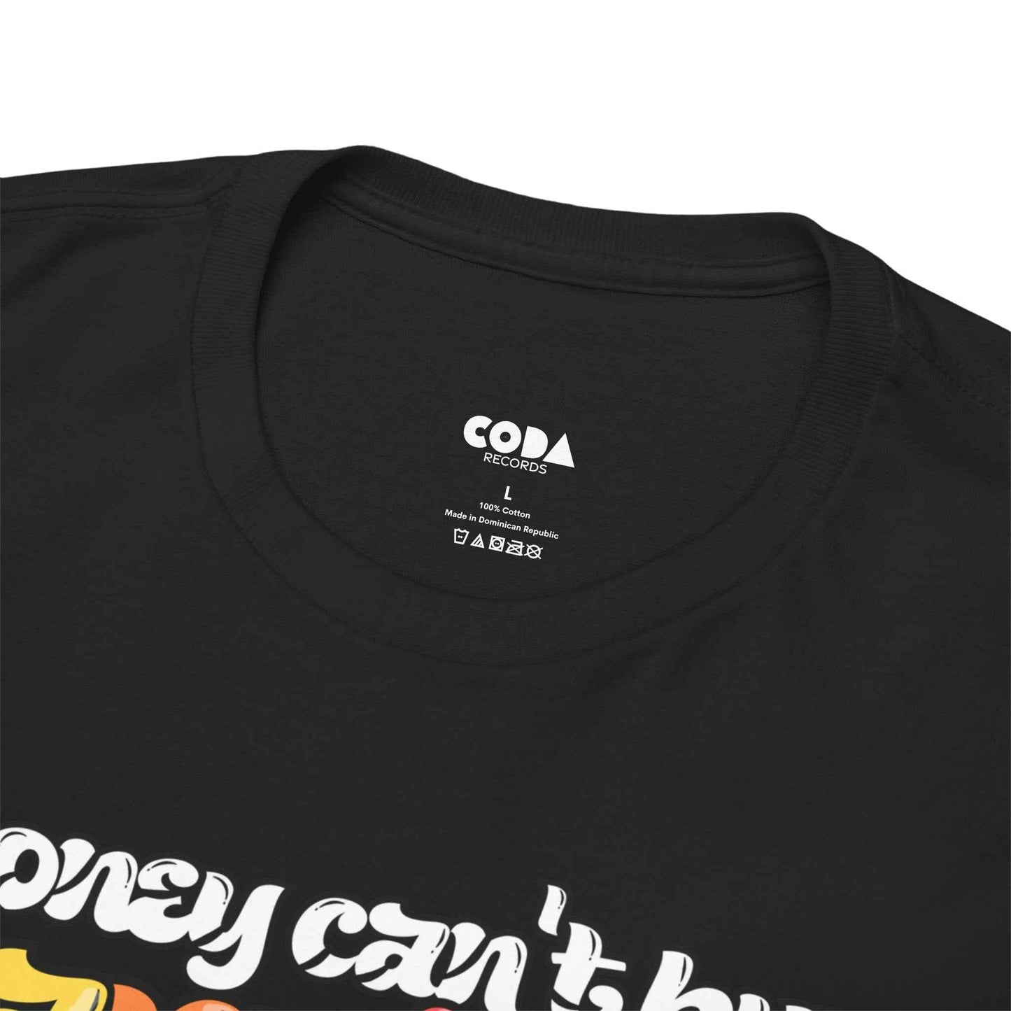 'Money can't buy happiness' Men's Vinyl T-Shirt