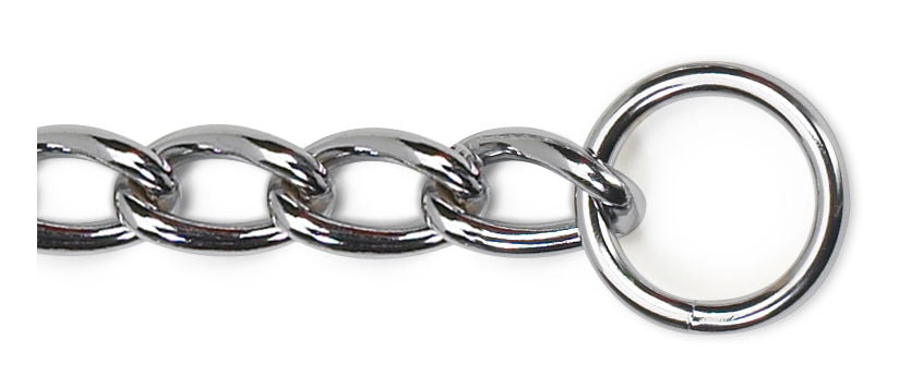 Heritage Check Chain Collar Xheavy 65cm Sz 8