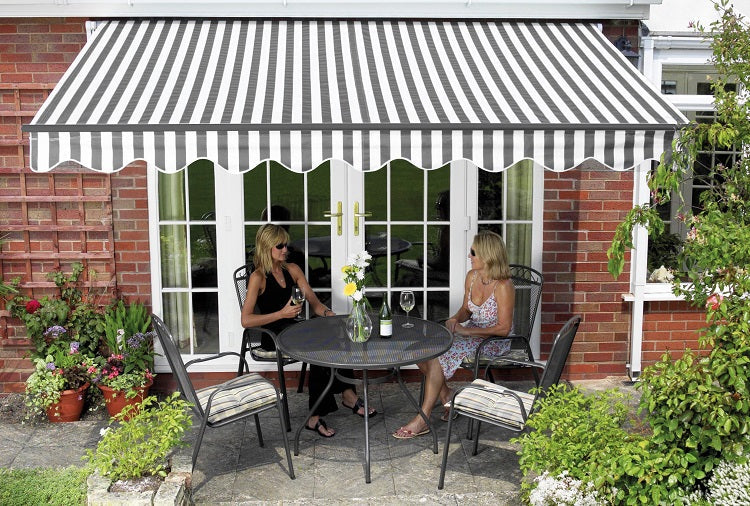 Greenhurst Easy Fit Kensington Patio Awning | 2.5m, 3m & 3.5m