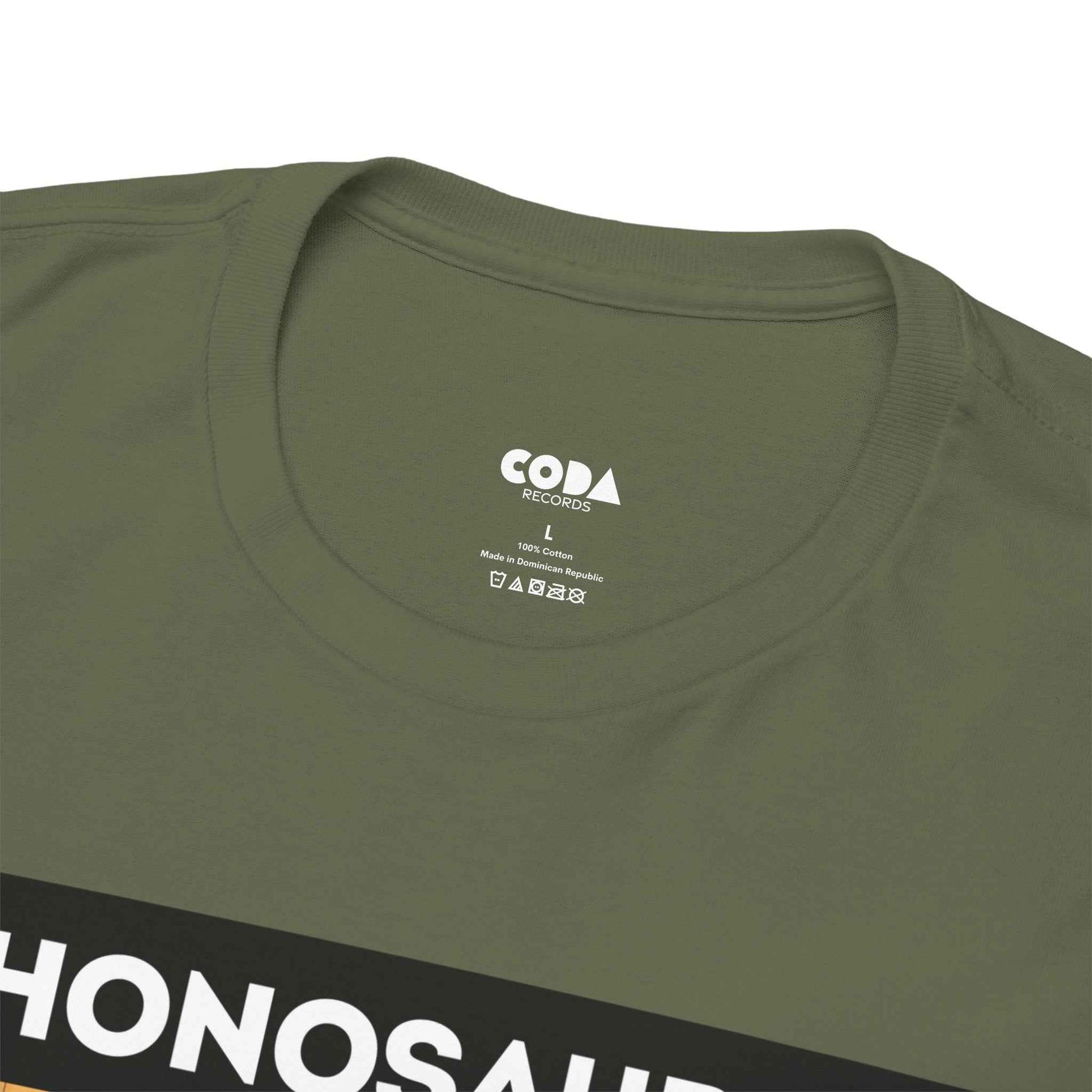 'Phonosaurus' Men's Vinyl T-Shirt