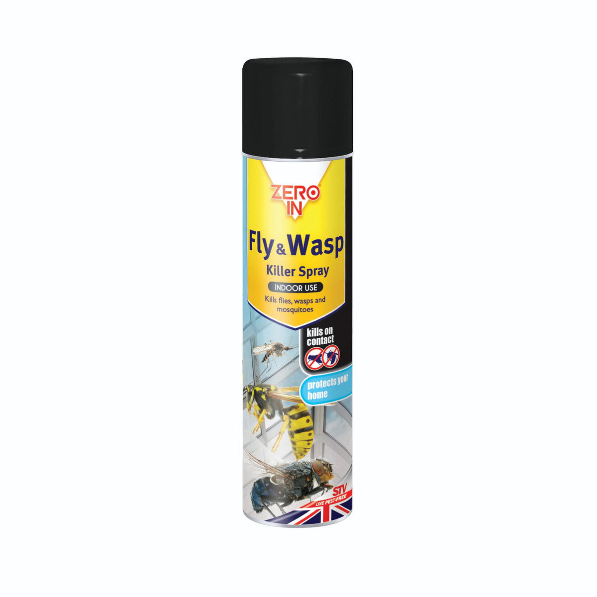 Zero in Fly and Wasp Killer Aerosol 300ml - Case of 6