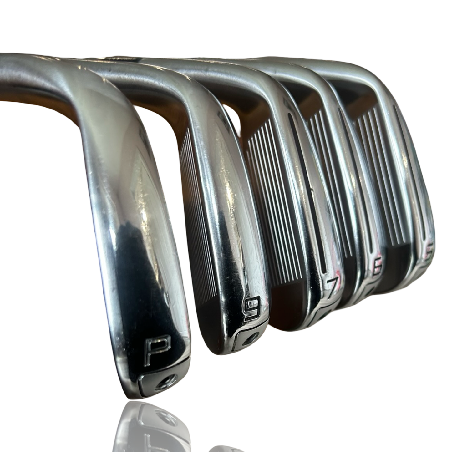 TaylorMade P790 Forged Iron Set 5-PW 1/2 inch Longer Recently Fitted Grips RH