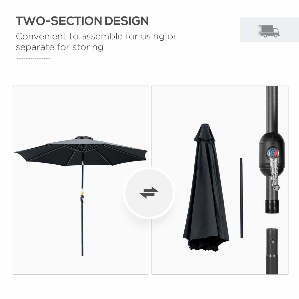 Wall Mounted Umbrella