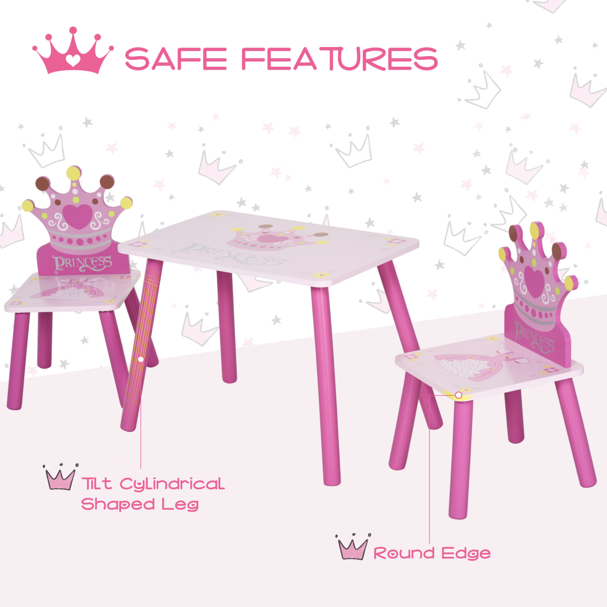 Kids Desk and Chair Set