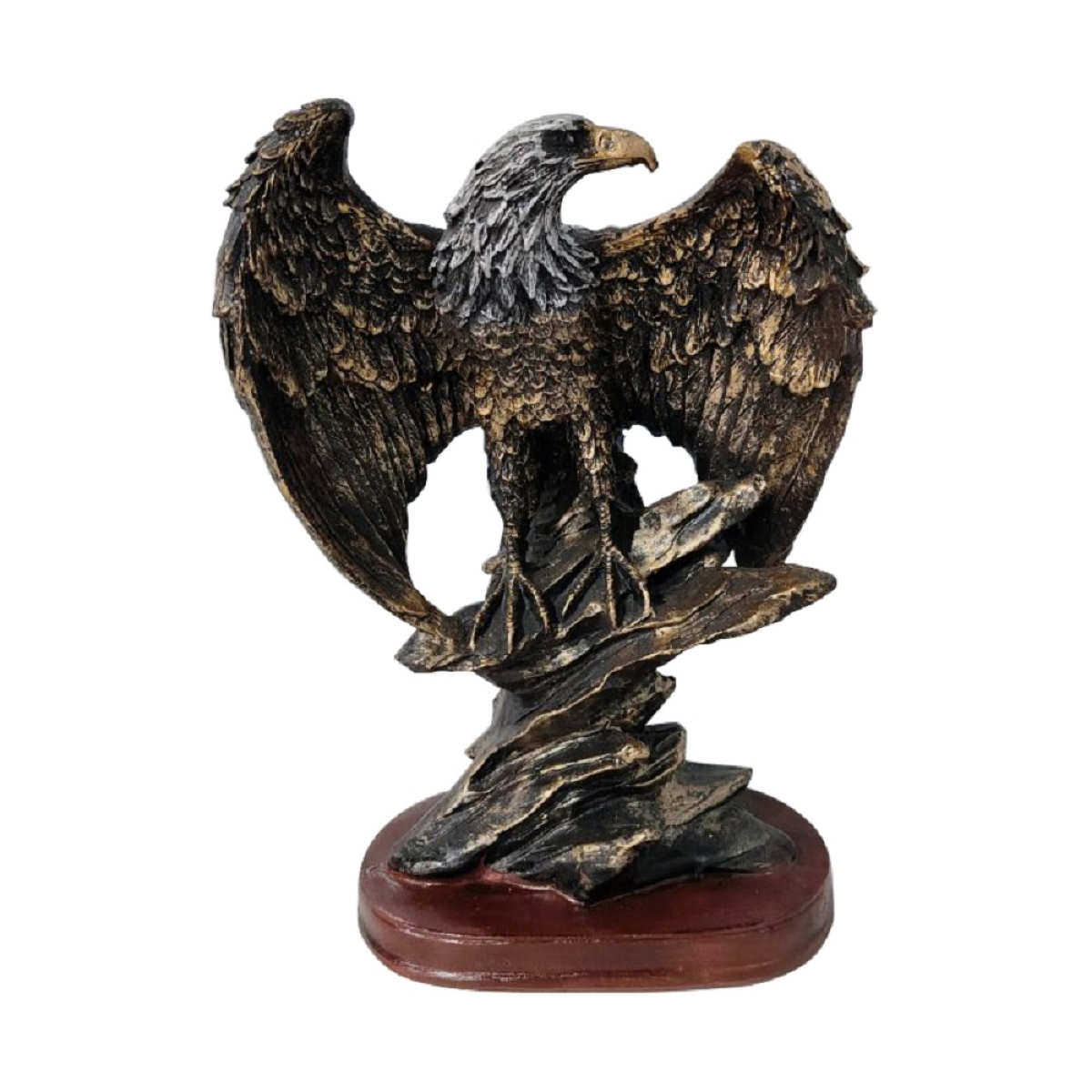Eagle Statue Eagle Figurine Family Statue for Home Desk Bookshelf Art Ornament