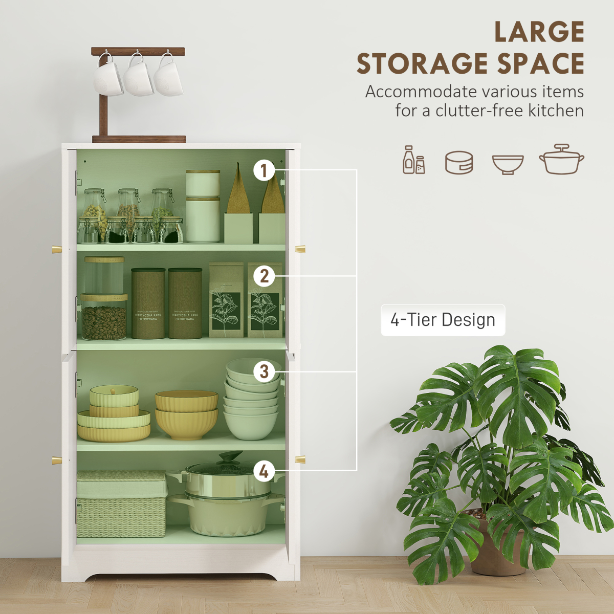 Kitchen Cart、Kitchen Storage Cabinet /Sideboard