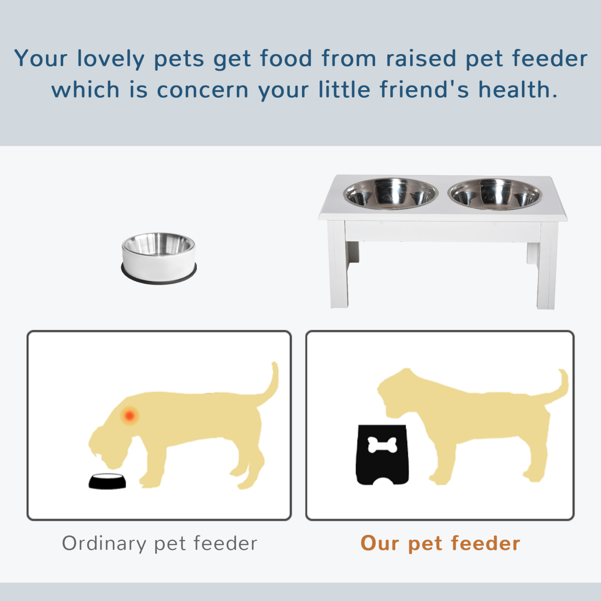 Elevated Dog Bowl