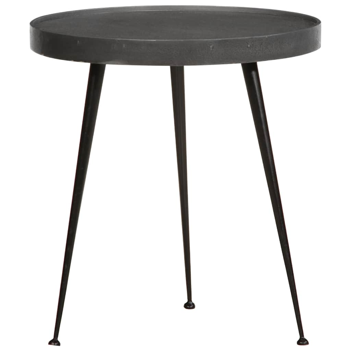 vidaXL Coffee Table 3 pcs Black Engineered Wood