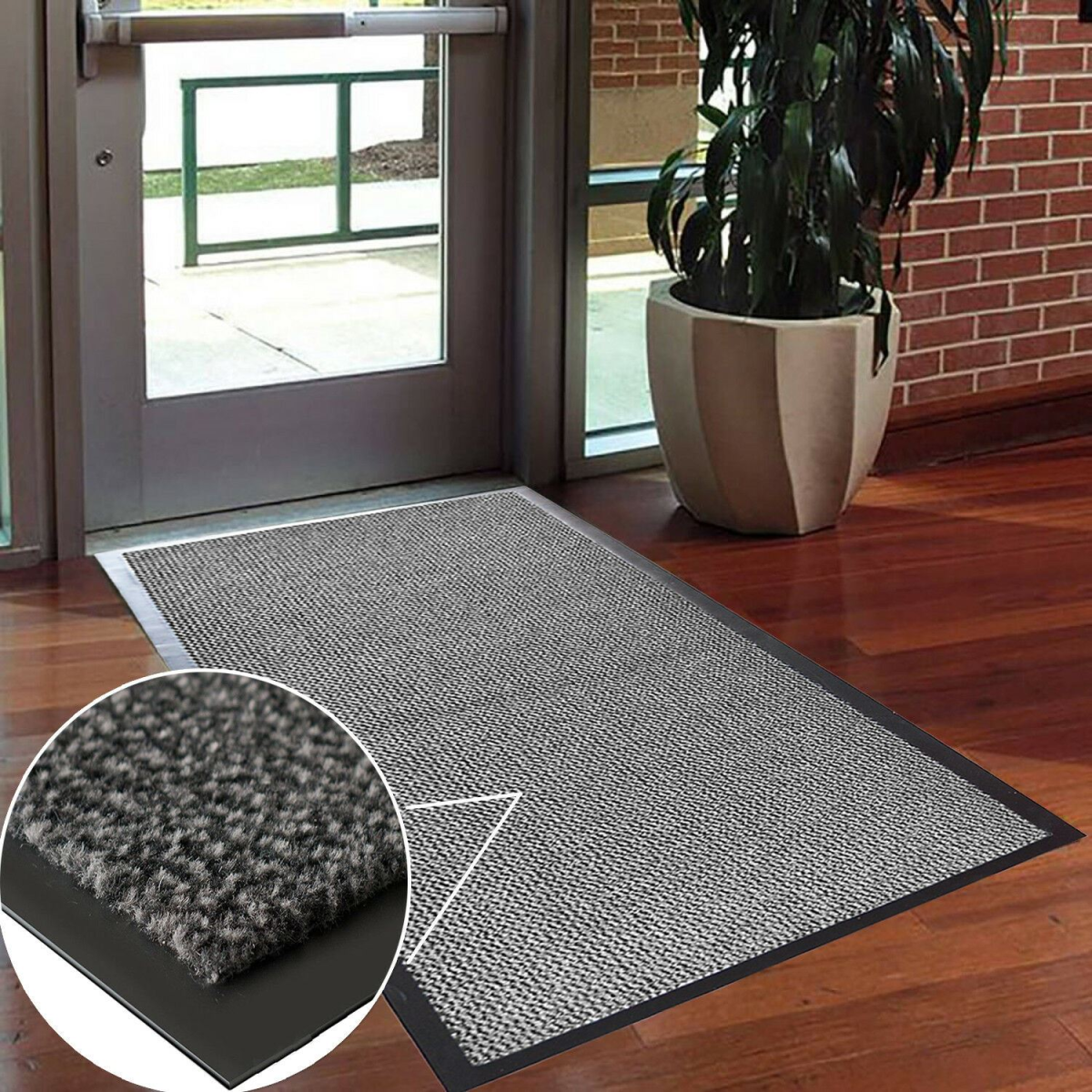 BROWN Barrier Mat 80cm x 140cm