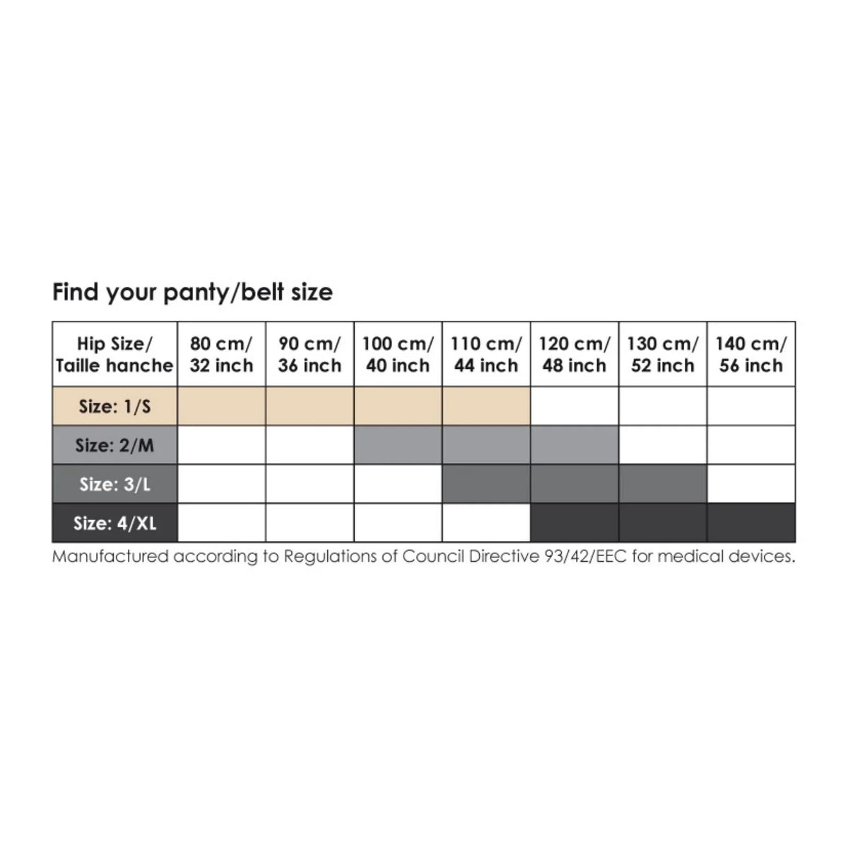 Carefix Maternity Support Belt Small - Black