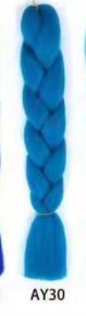 Fashion Dirty Braid Wig Monochrome Color Big Braid