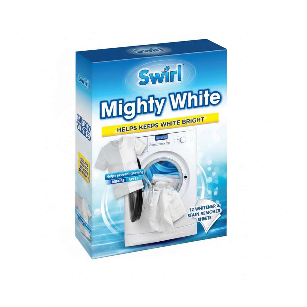Mighty white fabric sheets