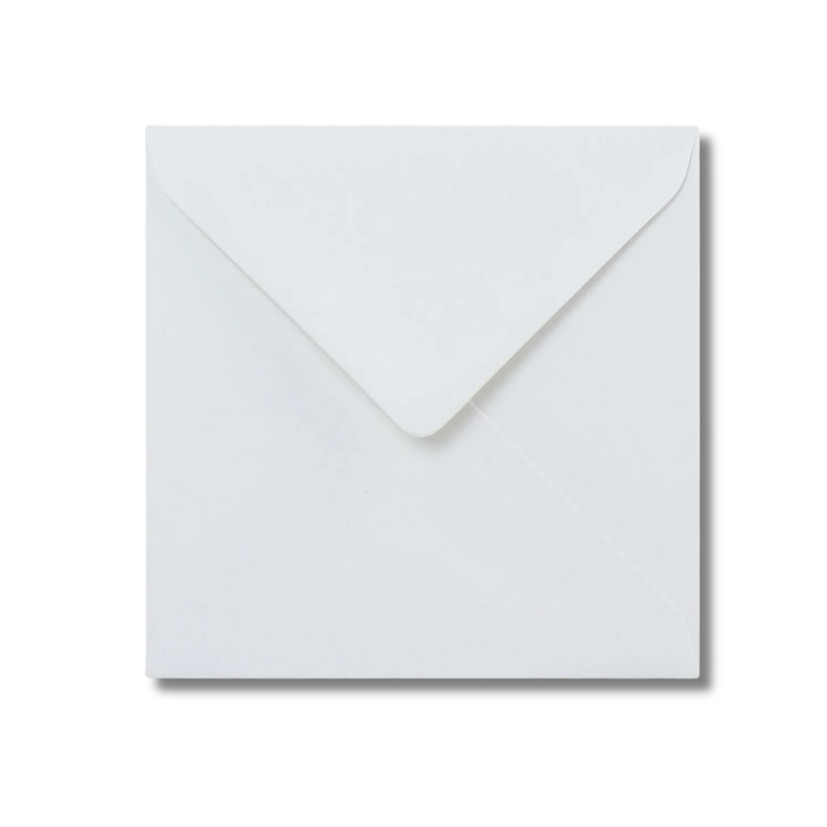 1000 White 4"x4" Envelopes 100gsm Diamond Flap Greeting Card Invitation Full Box
