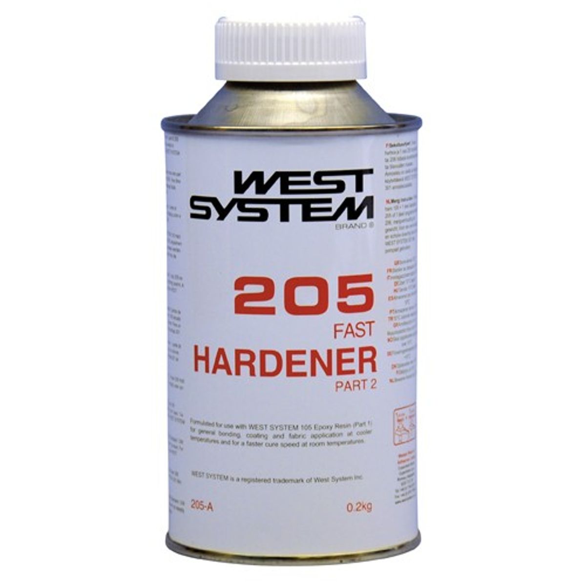 West System 205A Fast Hardener (200g) 5-65004
