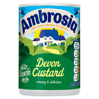 12 x Ambrosia Devon Custard 400G