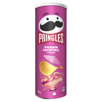 19 x Pringles Prawn Cocktail Flavour Sharing Crisps 165G
