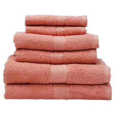 Thread & Loom 6Pc Peach Pink Towel Set