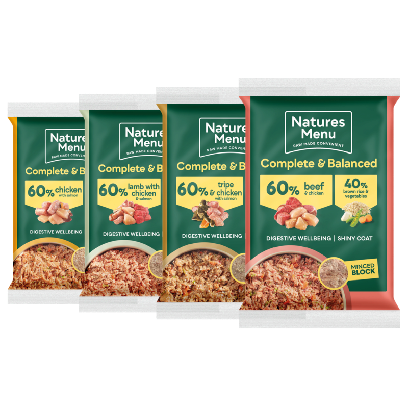 Natures Menu 60/40 Complete and Balanced Multipack 12x300g