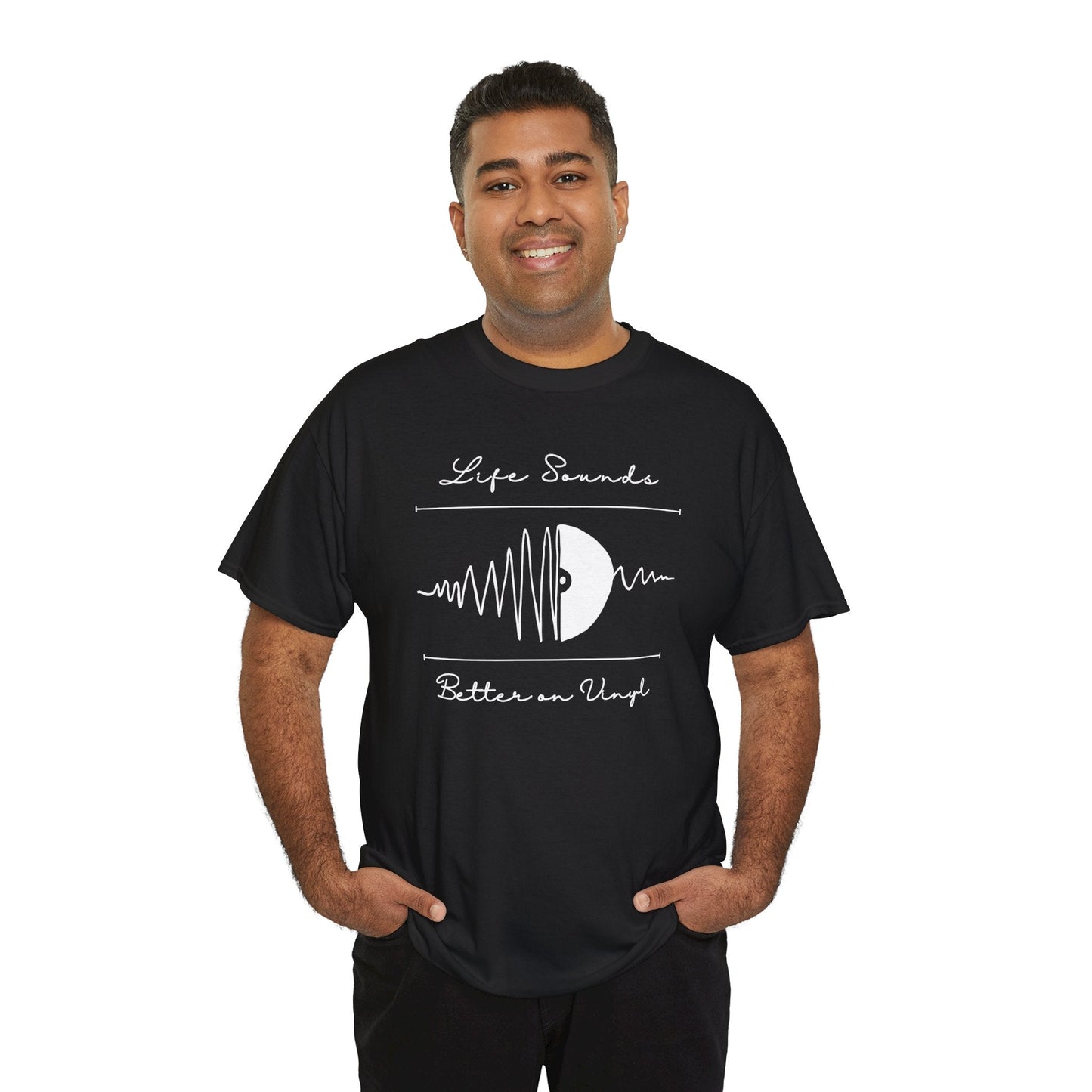 'Life Sounds Better on Vinyl' Men's T-Shirt