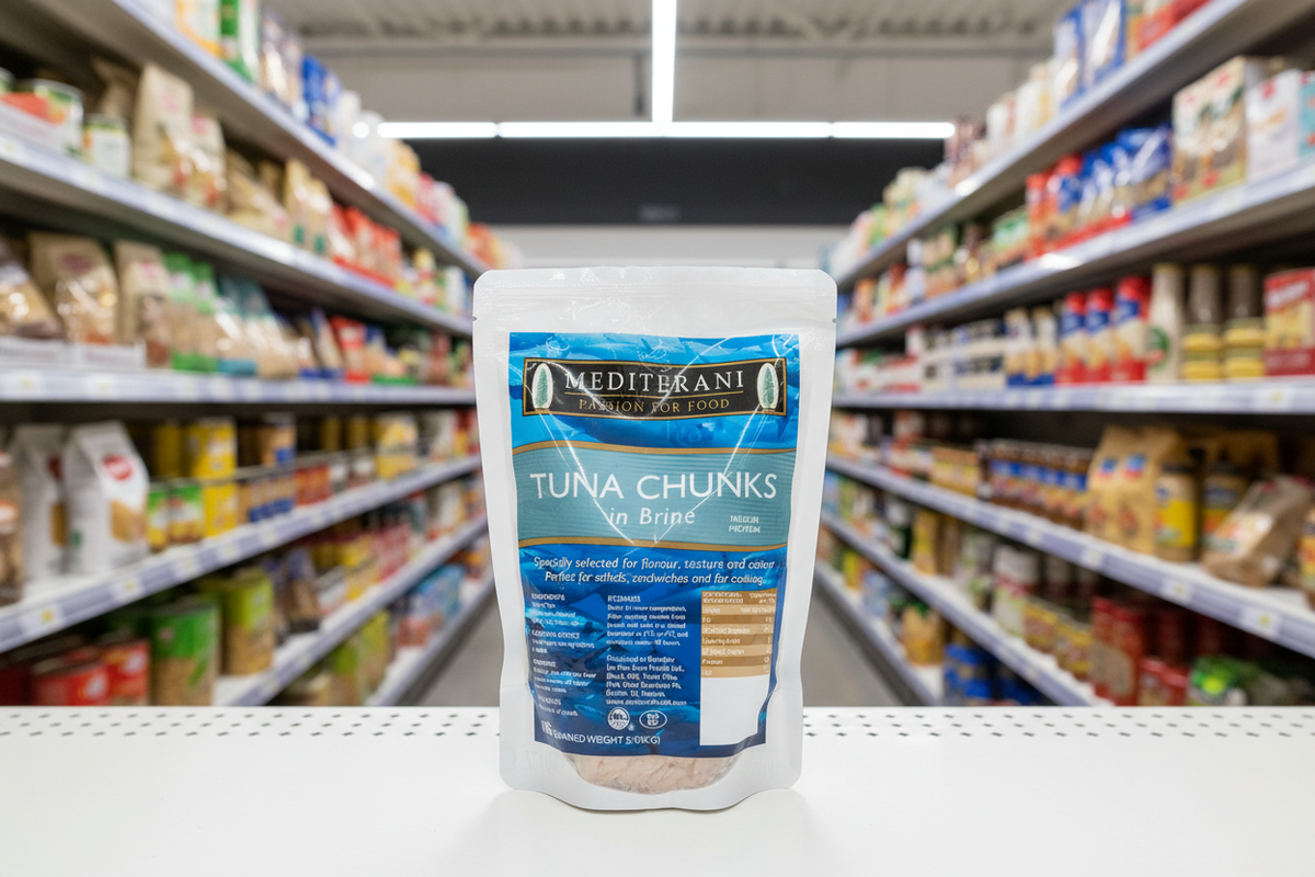 Mediterani Tuna Chunks In Brine 1Kg