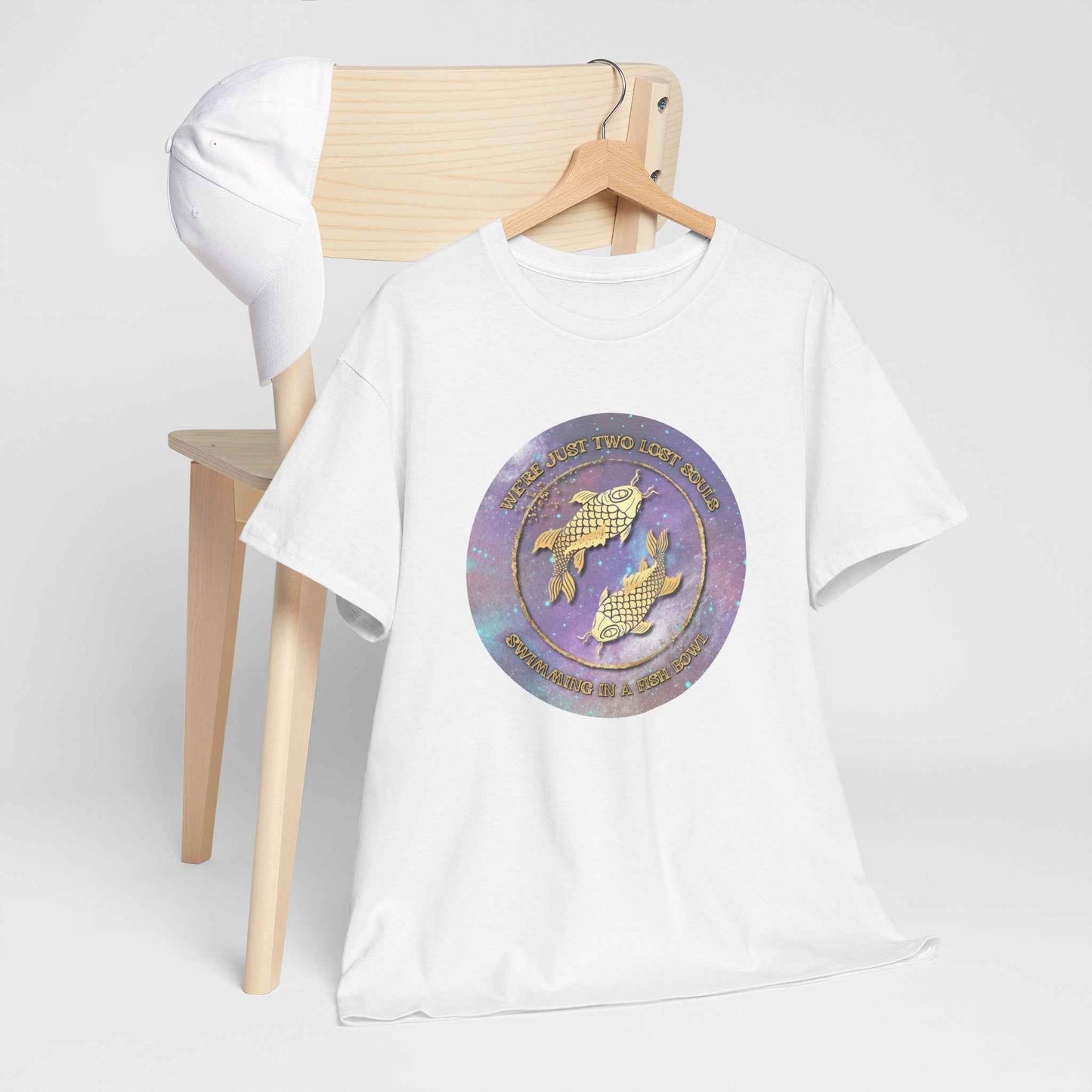 'Lost Souls' Celestial Fish Lyric T-Shirt