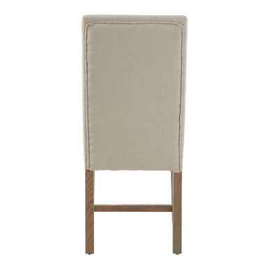 Lyon Beige Linen Dining Chair