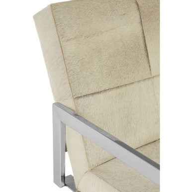 Kensington Townhouse Genuine Grey Leather Chair