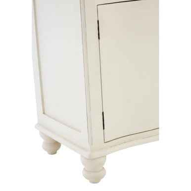 Loire 6 Drawer White Sideboard