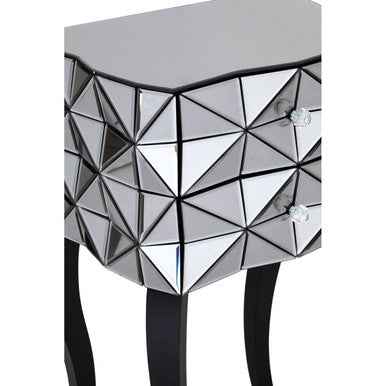 Soho 2 Drawer Bed Side Table in 3D effect