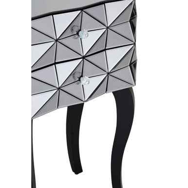 Soho 2 Drawer Bed Side Table in 3D effect