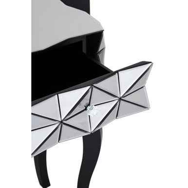 Soho 2 Drawer Bed Side Table in 3D effect