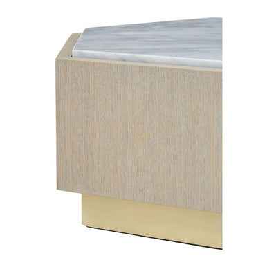 Villi Small White Side Table