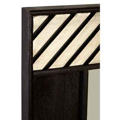 Boho Black Wall Mirror