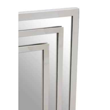 Avelino Silver Frame Wall Mirror