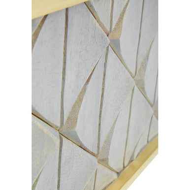 Siro Mango Wood Square Wall Mirror