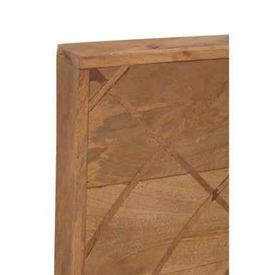 Sona Mango Wood Sqaure Wall Mirror