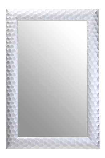 Ludlow 60X90Cm Wall Mirror Silver Frame