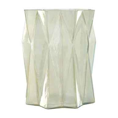 Rambia Large Irridescent Glass Candle Holder