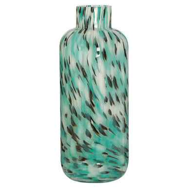Calla Turquoise Speckle Vase