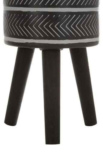 Darnell Small Chevron Planter