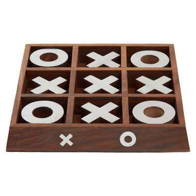 Churchill Games Brown Wood Noughts And Crosses