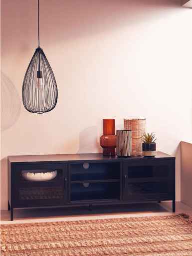 Benka Small Brown Glass Vase