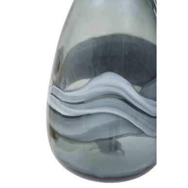 Halla Medium Grey Bottle Vase
