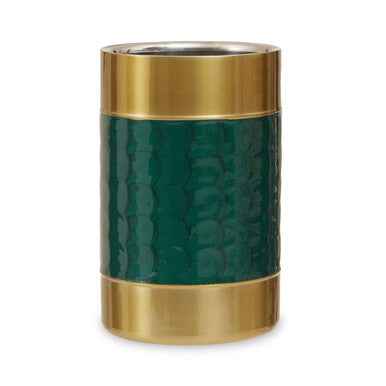 Carolina Green Enamel Wine Cooler